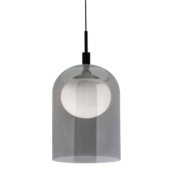 Afx Kiran LED Pendant, 8 in., Light Antique Brass Finish, 3000K, 120V KRNP08L30D1BK - main